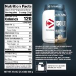 Dymatize Whey Iso 100 610g Cookies & Cream, Branco - Imagem 2